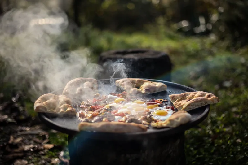 Patelnia żeliwna grill